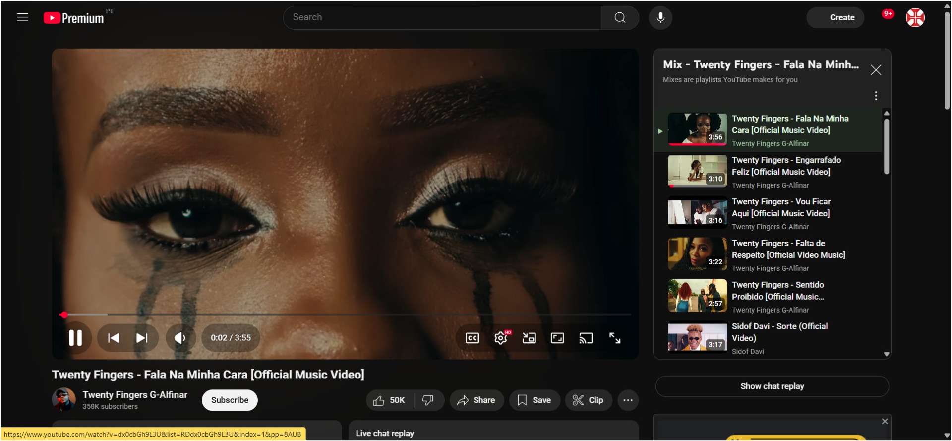 VIDEO > Twenty Fingers - Fala Na Minha Cara