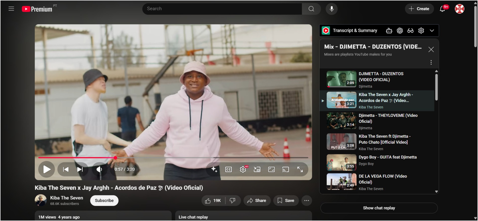 VIDEO > Kiba The Seven x Jay Arghh - Acordos de Paz 