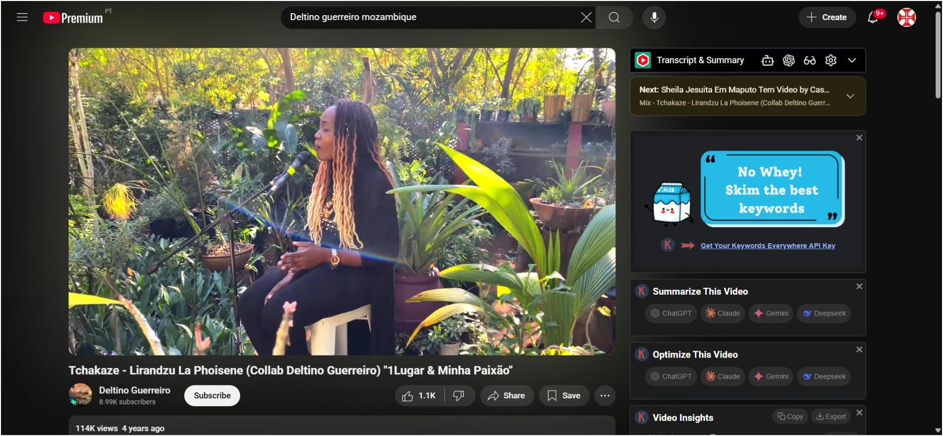 VIDEO >Tchakaze - Lirandzu La Phoisene