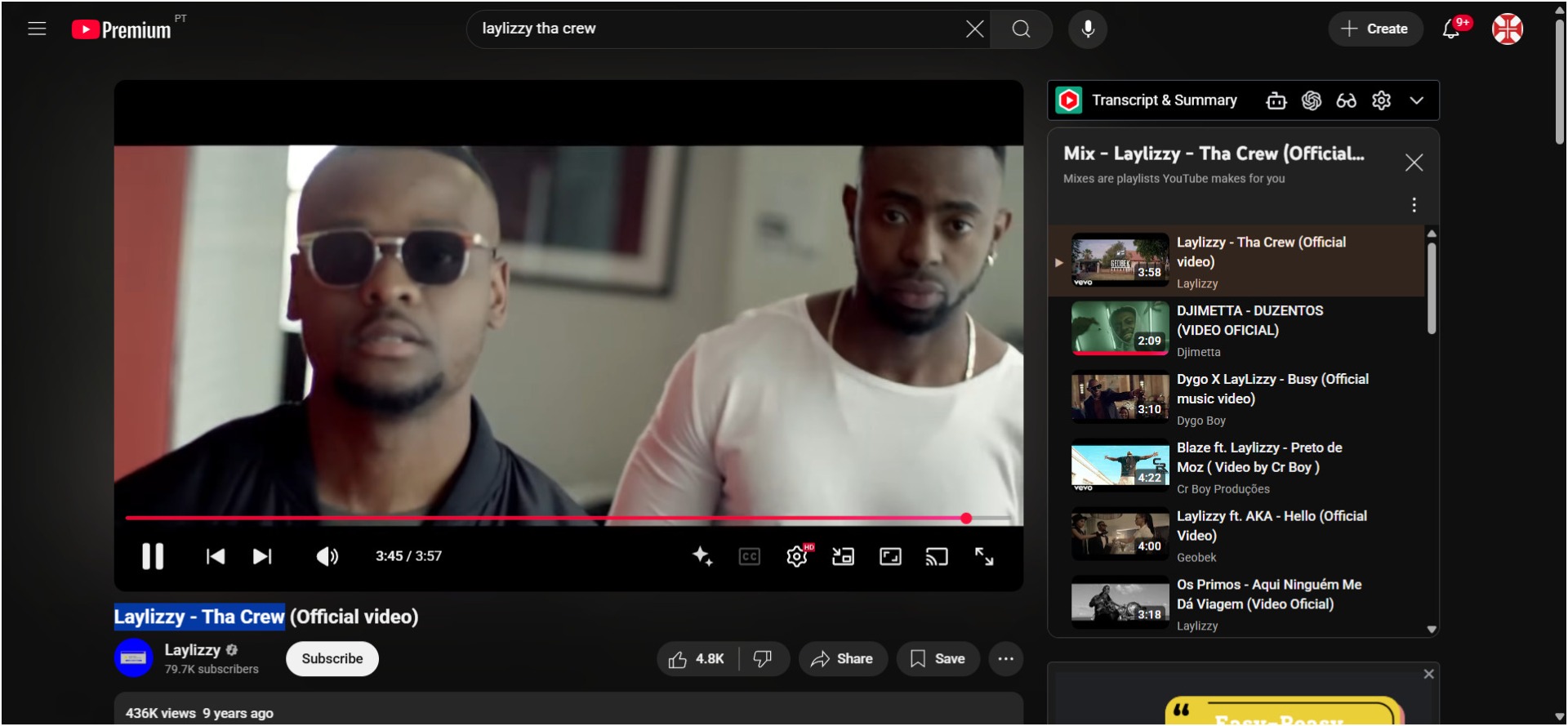 VIDEO >  Laylizzy - Tha Crew