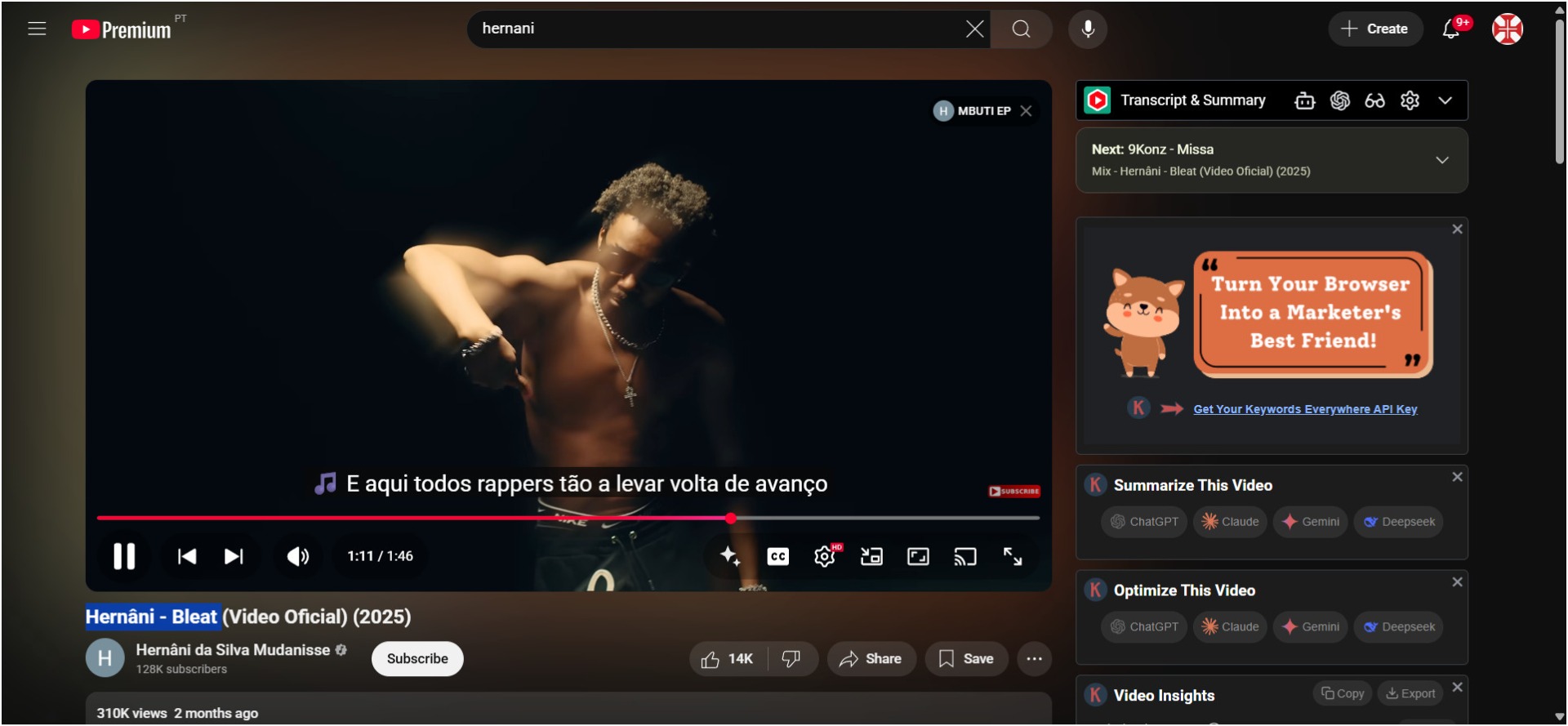 VIDEO >  Hernâni - Bleat 