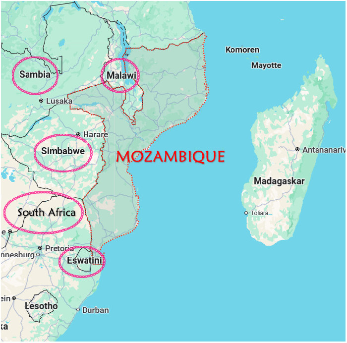 Pebane Mapa Nacala Corridor Tripartite Agreement: Mozambique, Malawi, Zambia