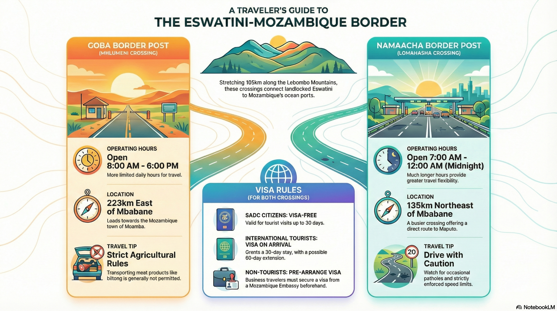 Eswatini border posts