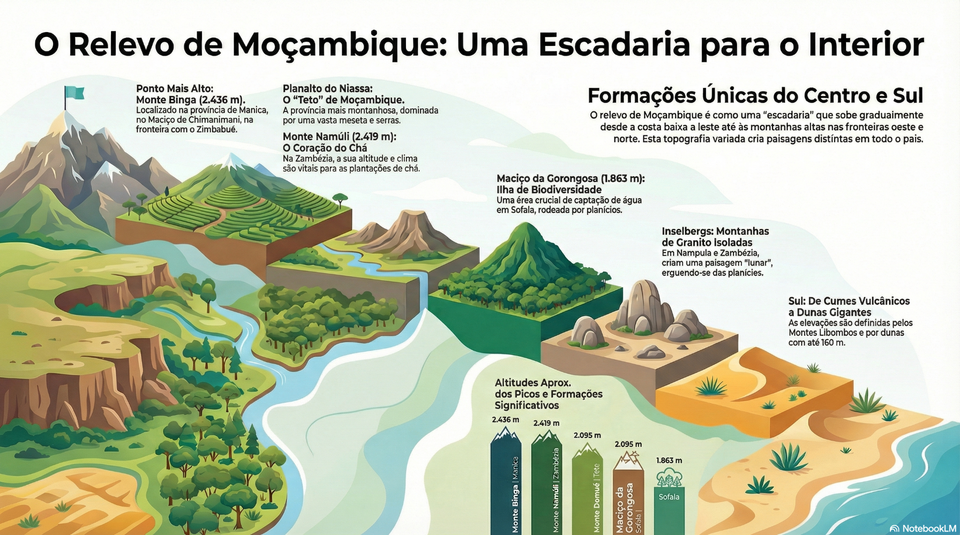 Geografia de Moçambique- Escadaria Natural