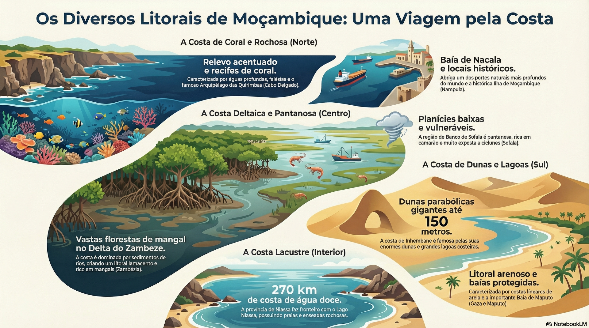 Litorais de Moçambique- Viagem Pela Costa