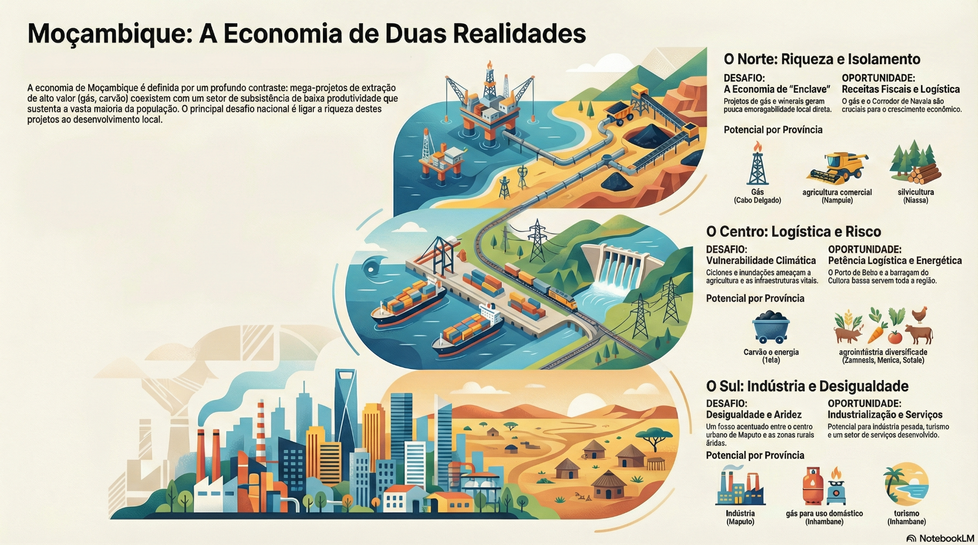 Moçambique- Economia de 2 Realidades