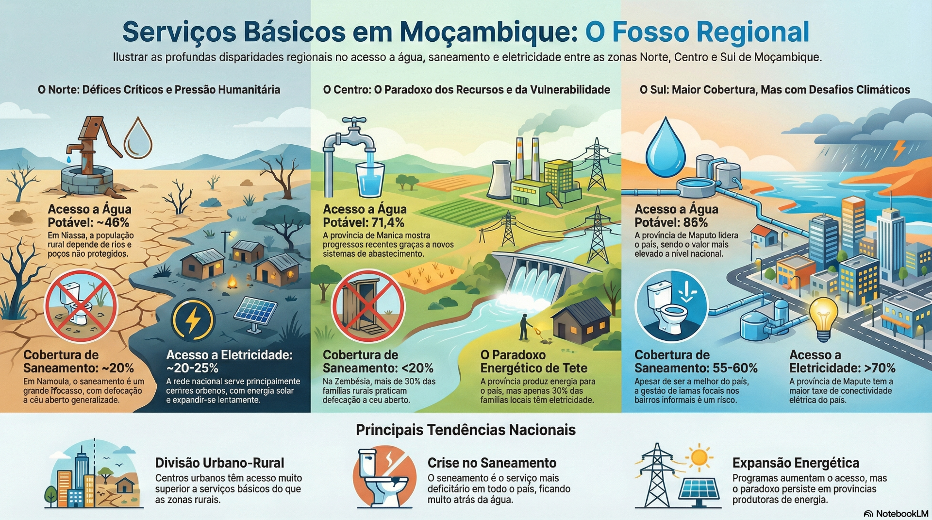 Serviços Básicos Moçambique