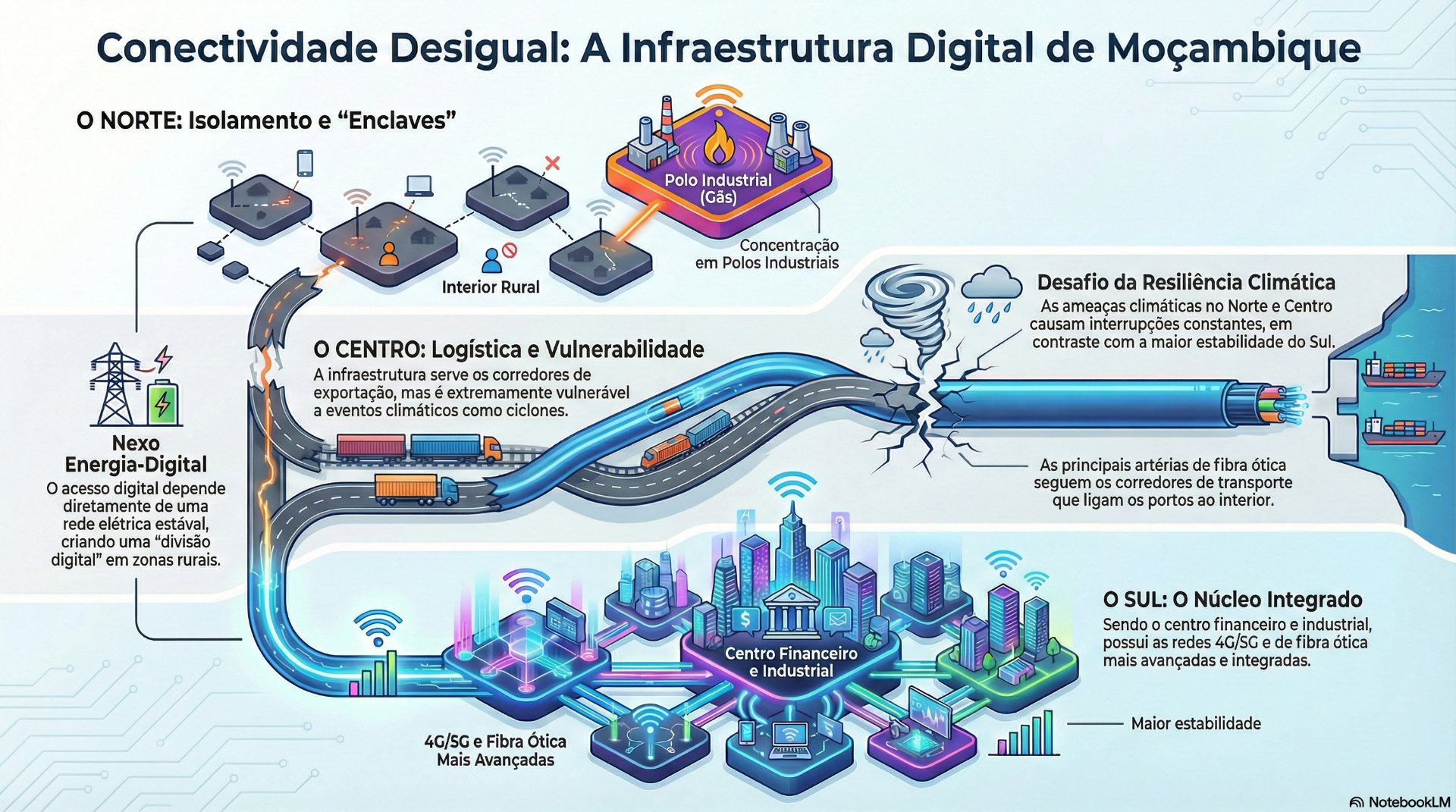 A Infraestrutura Digital em Moçambique
