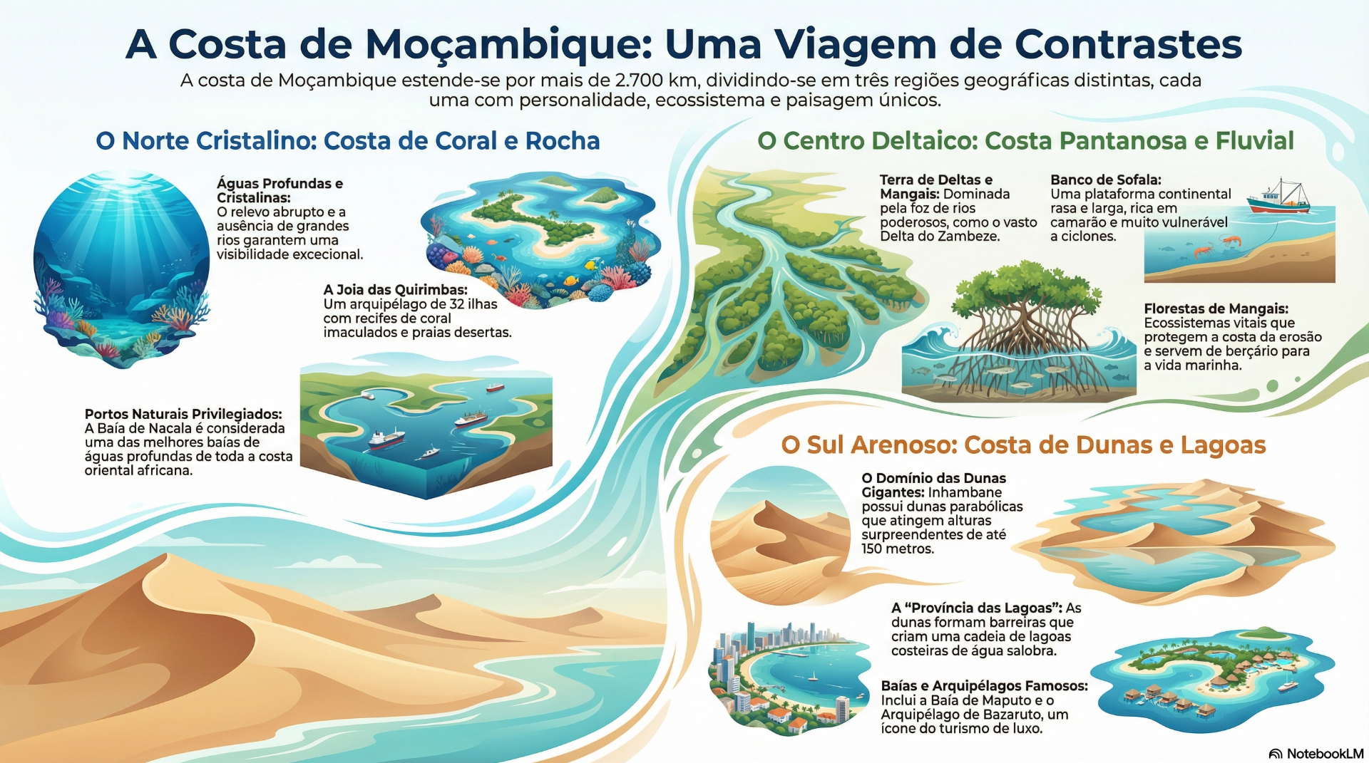 Costa de Moçambique: Viagem de Contrastes