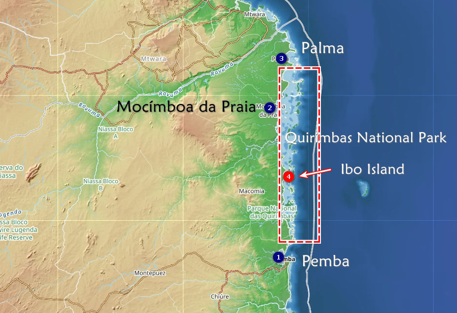 Arquipélago das Quirimbas: - Moçambique