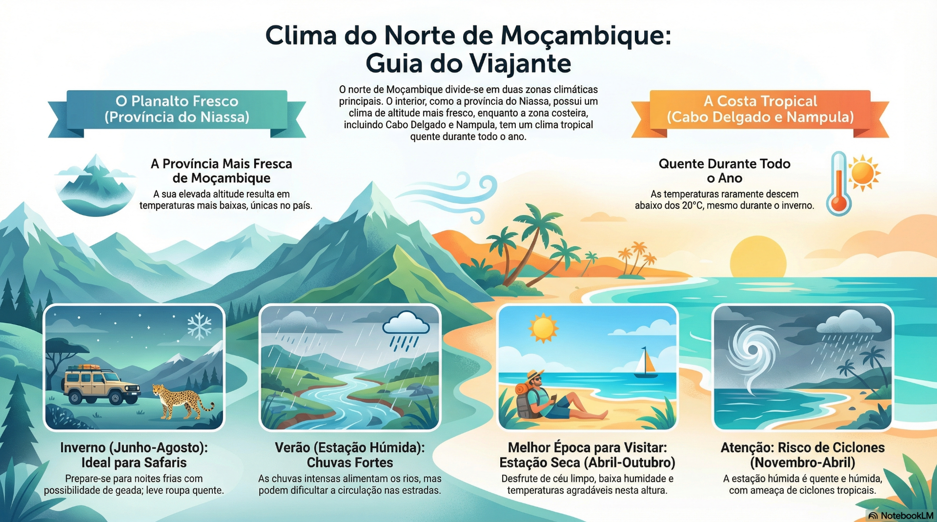 Clima Norte Moçambique: Guia Viajante