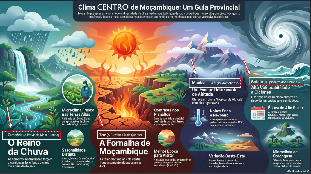 Clima no Centro de Mocambique